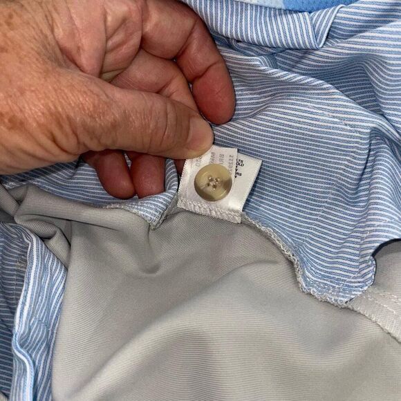 Peter Millar Salem Performance Shorts Mens 38 Stone Golf Stretch Flex Tour Tech - Picture 12 of 14